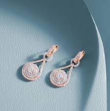 Silver earrings